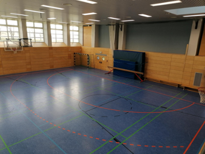 Sporthalle - Innenansicht
